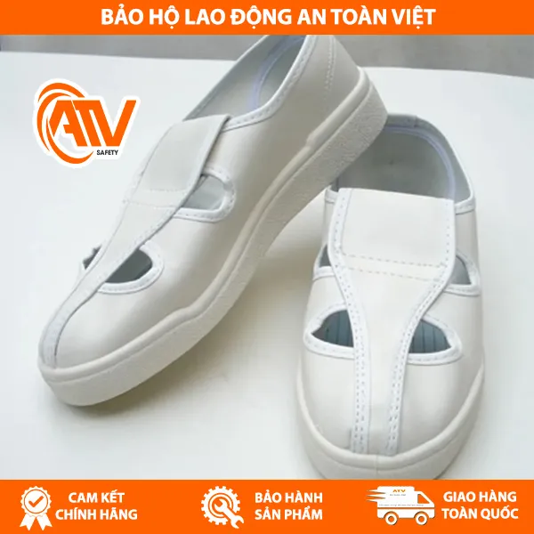 Giày Phòng Sạch 4 Lỗ ESD