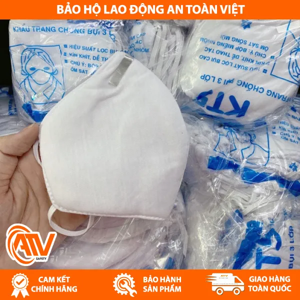 Khẩu Trang Vải KT5 Nẹp Ngoài