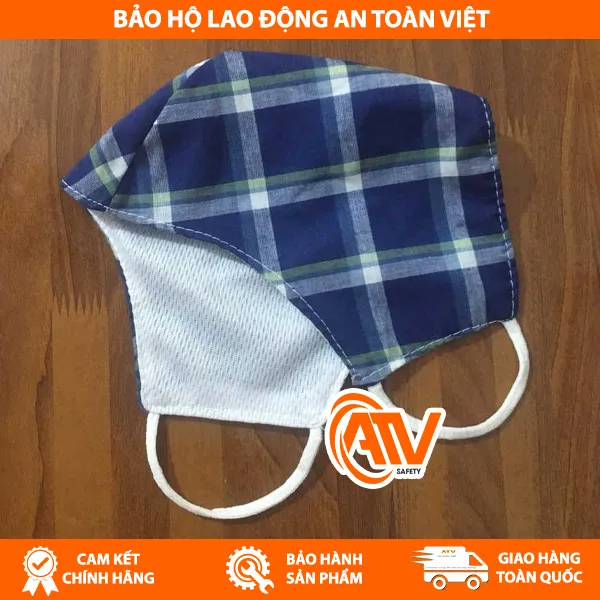 Khẩu Trang Vải Thoáng Khí 2 Lớp