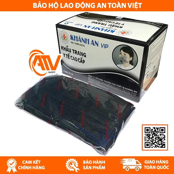 Khẩu Trang Y Tế 4 Lớp Khánh An Cao Cấp