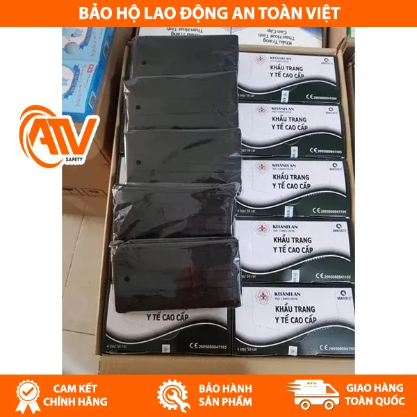 Khẩu Trang Y Tế 4 Lớp Khánh An Cao Cấp