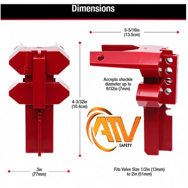 Khóa Van Rẽ 4 Chân Master Lock S3081