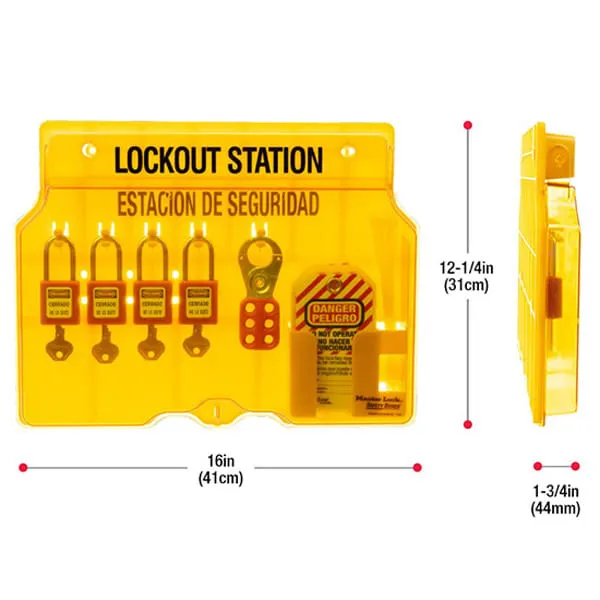 Trạm Khóa 4 Móc Master Lock 1482B
