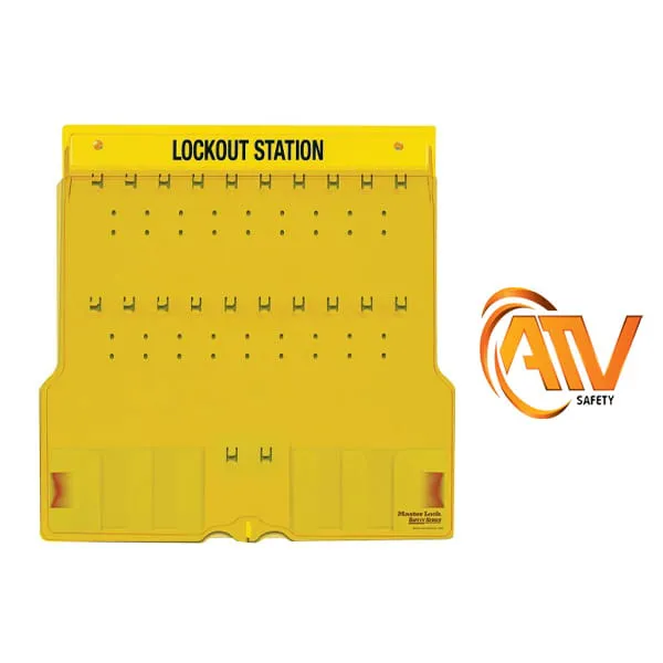 Trạm Khóa  Bằng Nhựa 20 Móc Master Lock 1484B