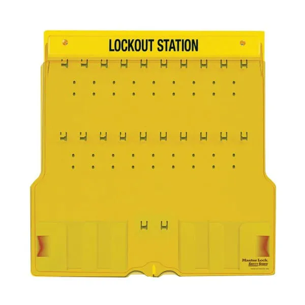 Trạm Khóa  Bằng Nhựa 20 Móc Master Lock 1484B