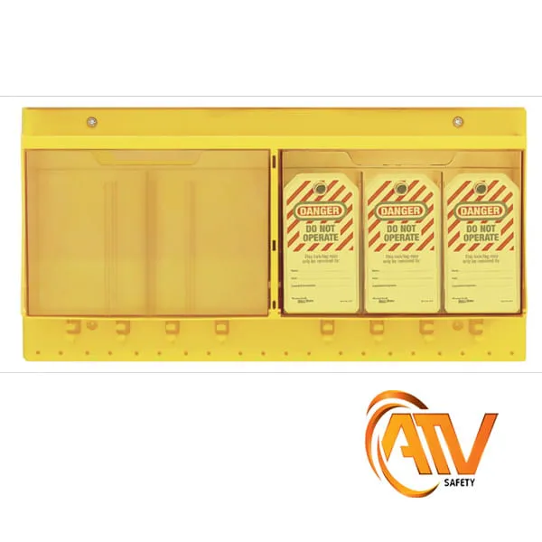 Trạm Khóa  Bằng Nhựa 6 Ngăn Master Lock S1800 