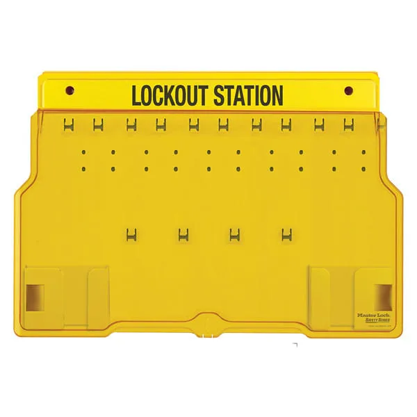 Trạm Khóa  Bằng Nhựa 10 Móc Master Lock 1483B