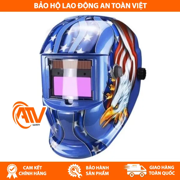 Mặt Nạ Hàn Điện Tử Có Họa Tiết