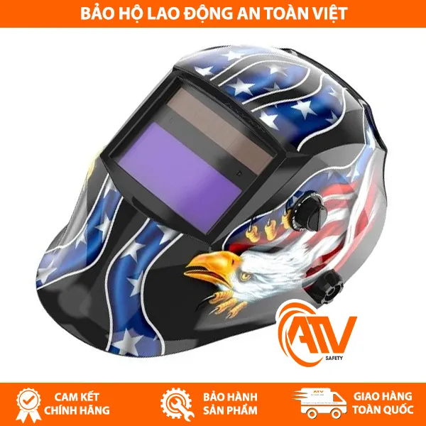 Mặt Nạ Hàn Điện Tử Có Họa Tiết