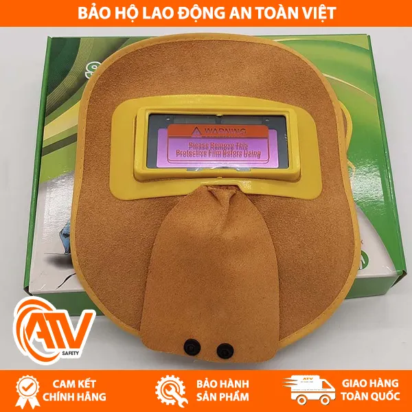 Mặt Nạ Hàn Điện Tử Da Bò 