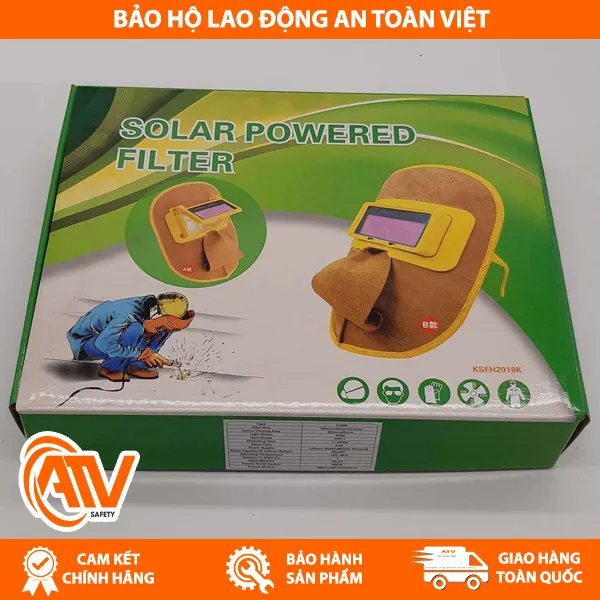 Mặt Nạ Hàn Điện Tử Da Bò 