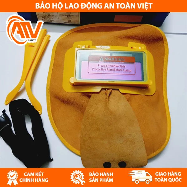 Mặt Nạ Hàn Điện Tử Da Bò 