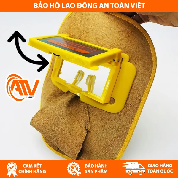 Mặt Nạ Hàn Điện Tử Da Bò 