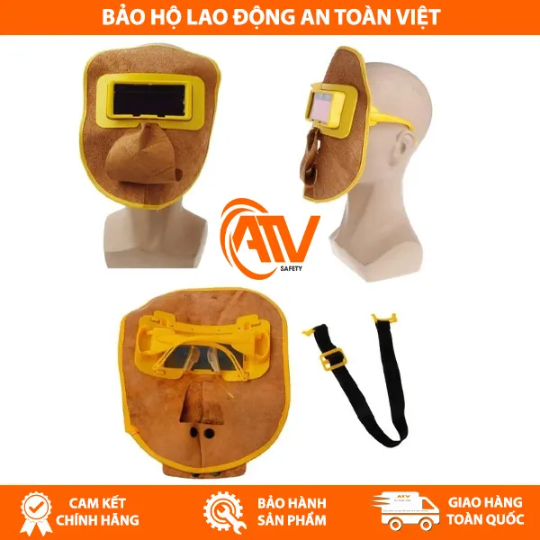 Mặt Nạ Hàn Điện Tử Da Bò 