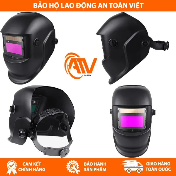 Mặt Nạ Hàn Điện Tử UNMT Màu Đen