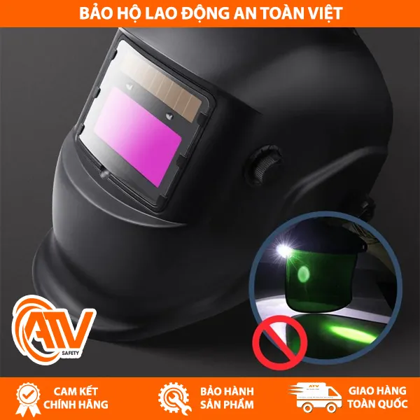 Mặt Nạ Hàn Điện Tử UNMT Màu Đen