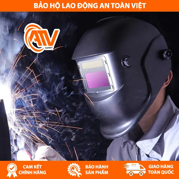 Mặt Nạ Hàn Điện Tử UNMT Màu Đen