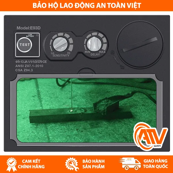 Mặt Nạ Hàn Điện Tử UNMT Màu Đen