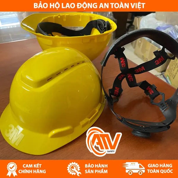 Mũ Bảo Hộ 3M H701V Có Lỗ Thoáng Khí