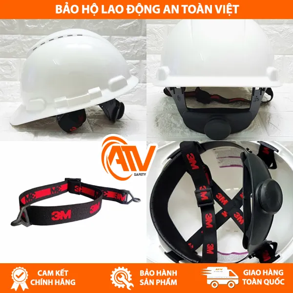 Mũ Bảo Hộ 3M H701V Có Lỗ Thoáng Khí