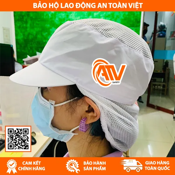 Nón Vải Thủy Sản Trùm Đầu