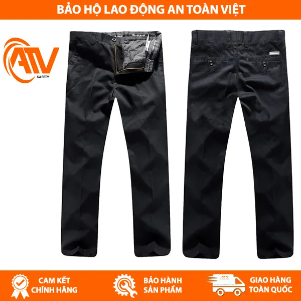 Quần Áo Công Nhân Vải Kaki Màu Ghi