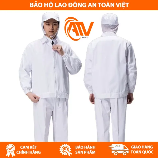 Quần Áo Phòng Sạch Chống Tĩnh Điện 