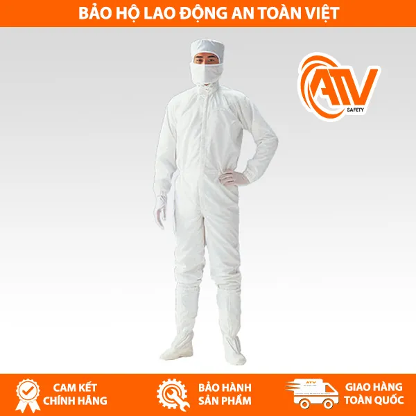 Quần Áo Phòng Sạch Chống Tĩnh Điện 
