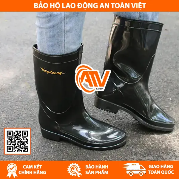 Ủng Bảo Hộ Thùy Dương Đen 829 (Nữ)