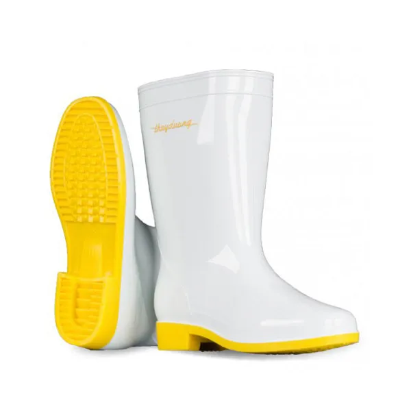 Ủng Bảo Hộ Thùy Dương Trắng - Vàng 287