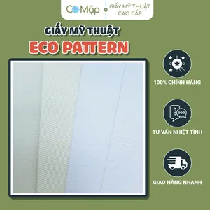 Giấy mỹ thuật Eco Pattern – Giải pháp in ấn cao cấp, sang trọng và thân thiện môi trường