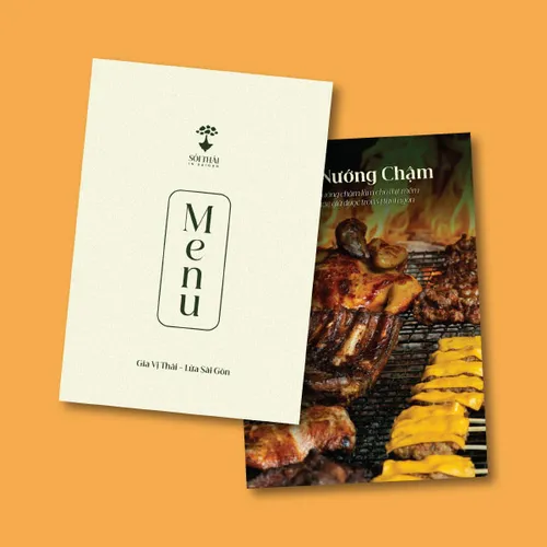 In menu bồi formex dày 5mm - Chống nước, dễ dàng vệ sinh