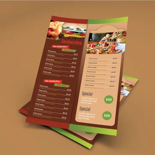 In menu giá rẻ - Nâng tầm thương hiệu, tiết kiệm chi phí