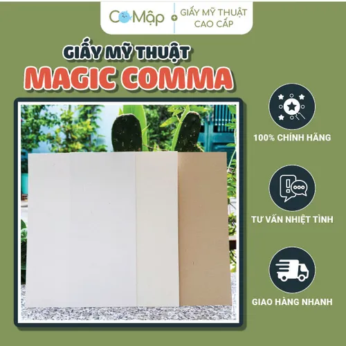 In giấy mỹ thuật Magic Comma - Nét đẹp cổ điển, thanh lịch