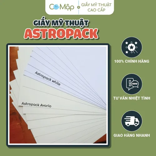 In giấy mỹ thuật Astropack - Chất lượng cao và linh hoạt