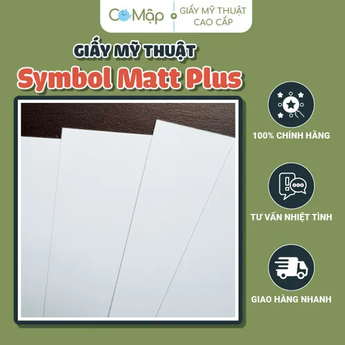Giấy Mỹ Thuật Symbol Matt Plus – Lựa Chọn Cao Cấp Cho Ấn Phẩm Sang Trọng