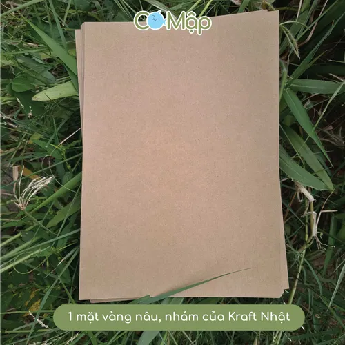 Giấy Kraft Nhật - Loại giấy bền, đẹp, thân thiện với môi trường