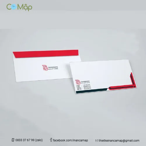 Bìa thư - 22 X 12 - F100 - NẮP 3,5 cm