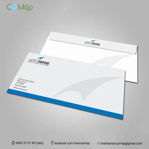 Bìa thư - 22 X 12 - F100 - NẮP 3,5 cm