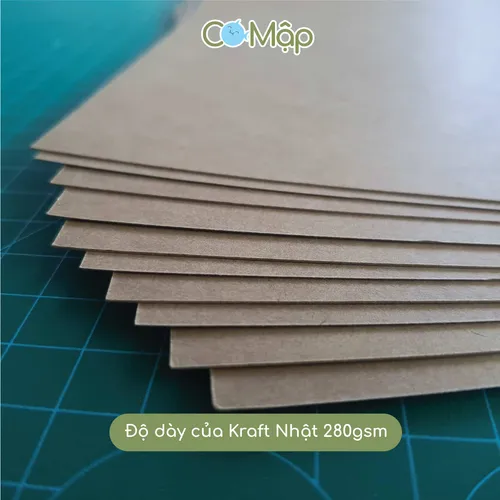 Giấy Kraft Nhật - Loại giấy bền, đẹp, thân thiện với môi trường