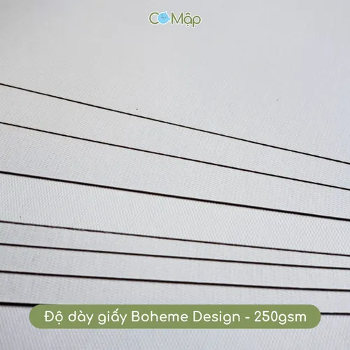 In giấy mỹ thuật Boheme Design - Sự lựa chọn hoàn hảo cho những sản phẩm cao cấp