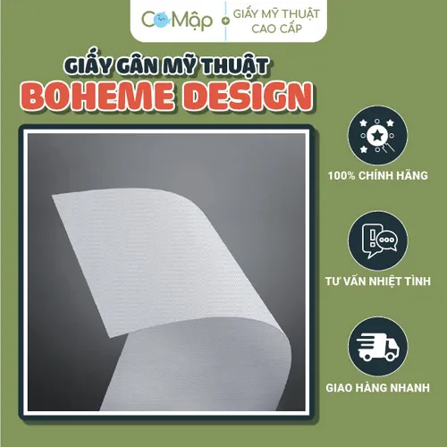 In giấy mỹ thuật Boheme Design - Sự lựa chọn hoàn hảo cho những sản phẩm cao cấp