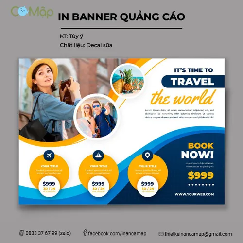 In banner quảng cáo - Lợi ích không thể bỏ qua trong chiến dịch quảng cáo của bạn