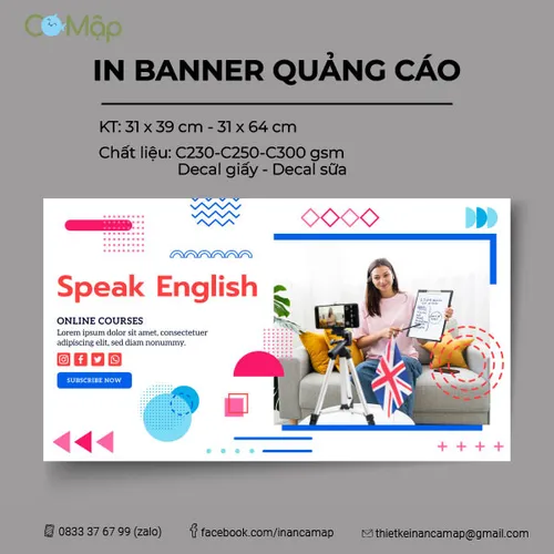 In banner quảng cáo - Lợi ích không thể bỏ qua trong chiến dịch quảng cáo của bạn