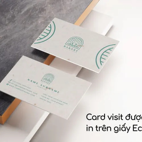 In name card giấy mỹ thuật - Tạo ấn tượng chuyên nghiệp