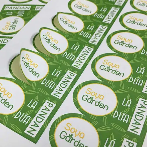 In decal tem nhãn giá rẻ, chất lượng cao, giá cạnh tranh trên thị trường