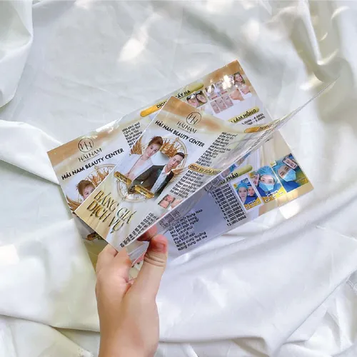 In Menu Nhựa - Chống nước, bền bỉ, chống rách, tiết kiệm chi phí