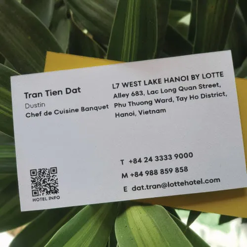 In name card giấy mỹ thuật - Tạo ấn tượng chuyên nghiệp