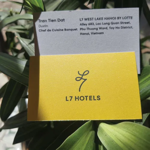 In name card giấy mỹ thuật - Tạo ấn tượng chuyên nghiệp