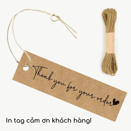 In giấy kraft Châu Âu - Chất liệu thân thiện với môi trường, bền đẹp
